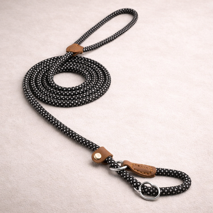 Braided Rope Dog Lead Set