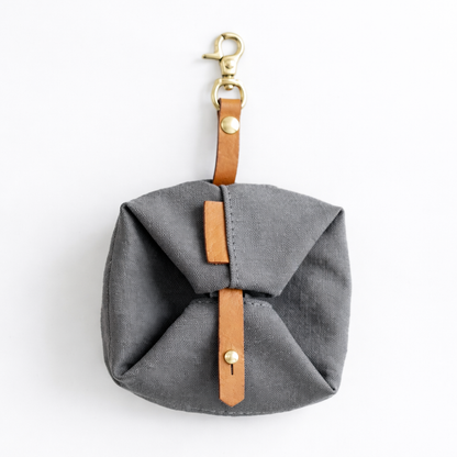 Collapsible Canvas Dog Bowl for Walks & Travel