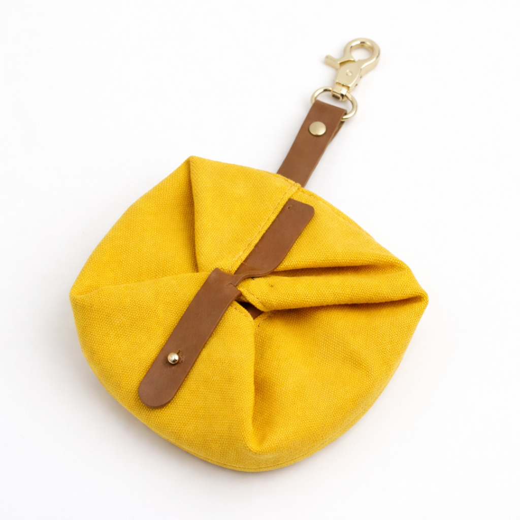 Collapsible Canvas Dog Bowl for Walks & Travel