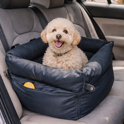 Travel Dog Car Nest – Removable Washable Car Seat Bed