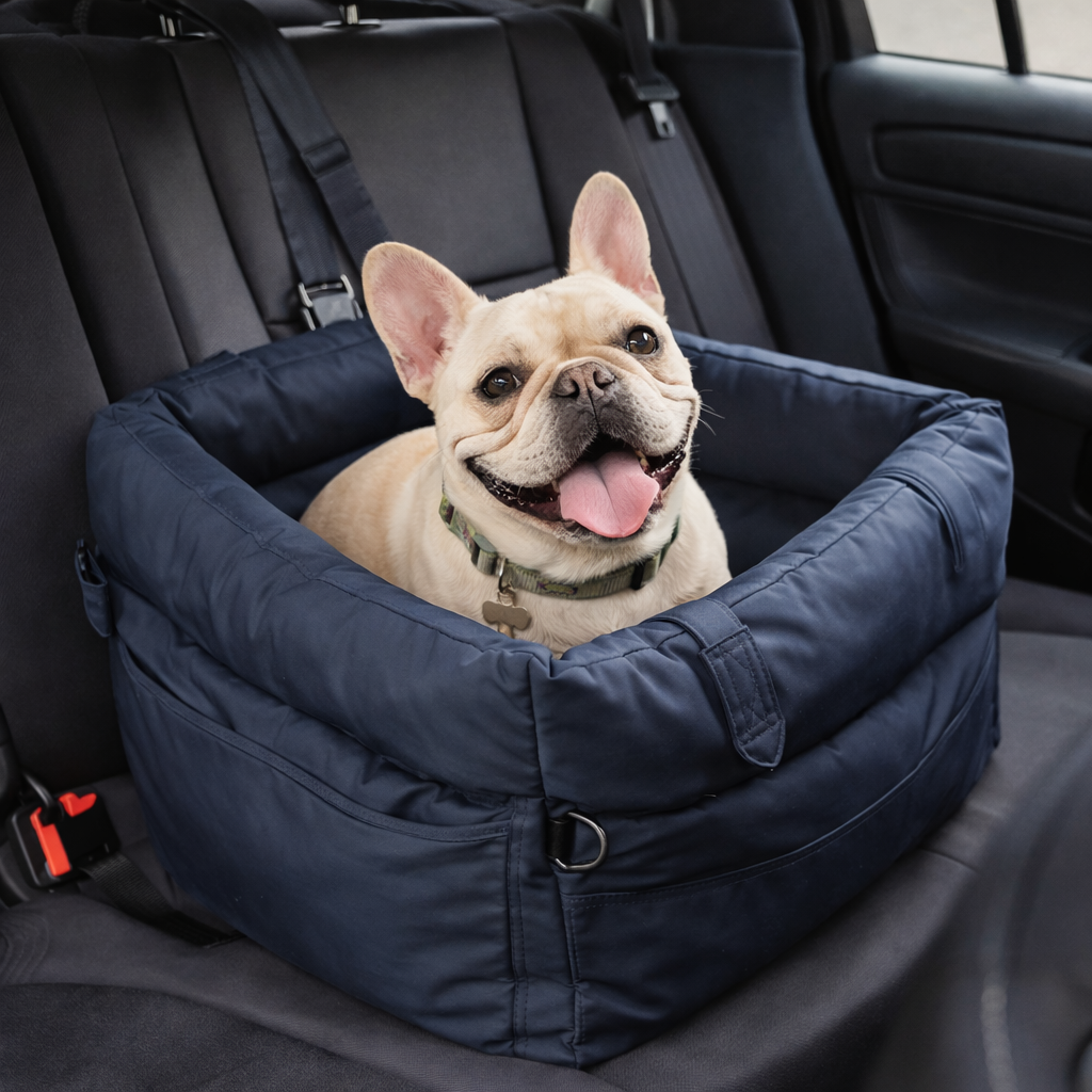 Travel Dog Car Nest – Removable Washable Car Seat Bed