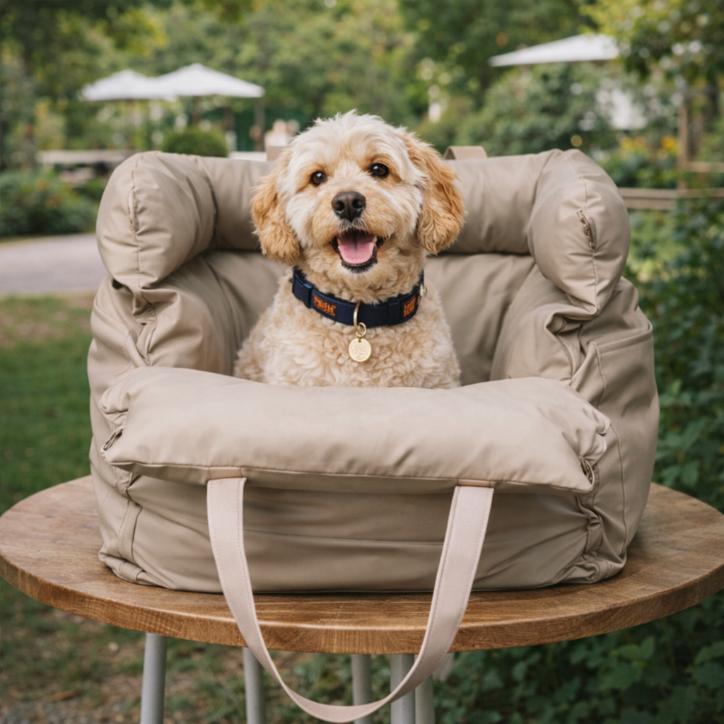 Travel Dog Car Nest – Removable Washable Car Seat Bed
